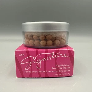 Evidenziatori Vintage Mary Kay MK Firmati Perline Bronzate 9192 Italia - Foto 1 di 4
