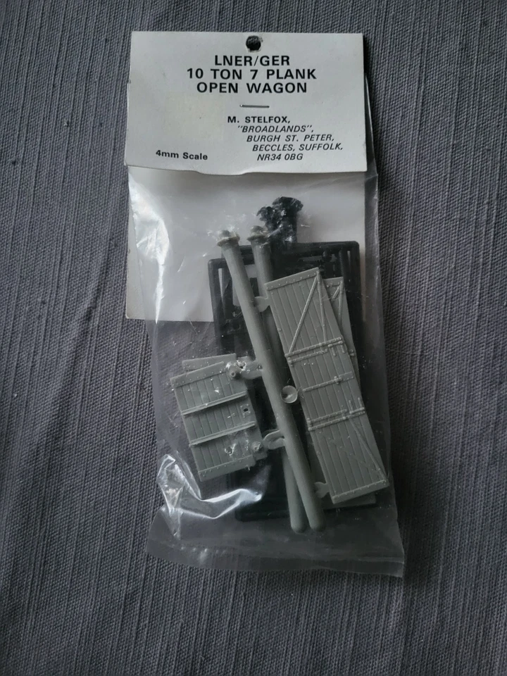 Stelfox 4mm /00 GER/LNER 10T Open Wagon Kit - Image 1 of 2