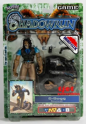 Figura de acción WizKids Shadowrun G-Dogg 2003 nueva Foto 1 de 4