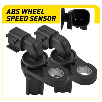 Pair Rear Wheel ABS Sensor Speed For Ford F150 Lincoln Mark LT Ford Super Duty V - Image 1 of 4