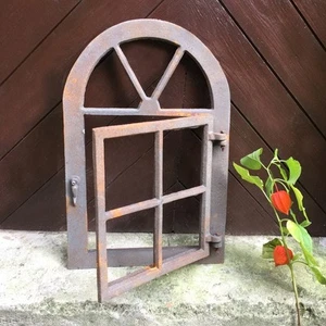 Stall Fenster antik-ländlich - Fenster zum Öffnen - Eisenfenster mit Flügel - Bild 1 von 5