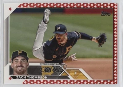2023 Topps Series 1 Independence Day /76 Zach Thompson #2 - Image 1 of 2