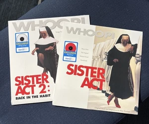 Sister Act 1 &2 Soundtrack WHOOPI Colored Vinyl LP Record Walmart MINT - Picture 1 of 7