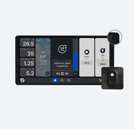 BD IT 0006 SH-WALLBKIT2X Shelly Pannello a muro grande Wall Display X2 Nero S