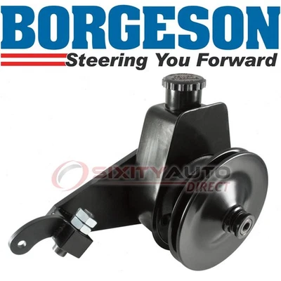 Borgeson Power Steering Pump Kit for 1955-1966 Ford Fairlane 5.4L 5.8L V8 - kh Foto 1 de 4
