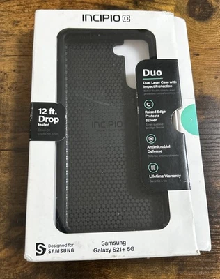 Incipio Duo Case for Samsung Galaxy S21+ 5G - Black - Image 1 of 4