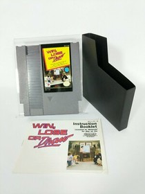 Win, Lose or Draw for Nintendo NES. Very Good Condition Free Shipping