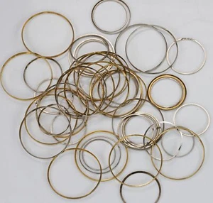50x Watch movement rings metal for automatic & mechanical watches spares repairs - Picture 1 of 3