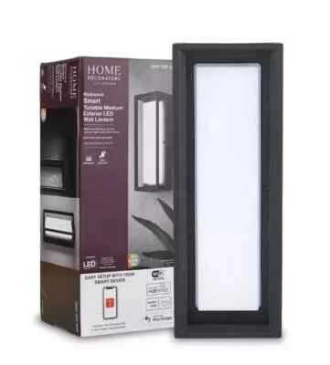 HOME DECORATORS COLLECTION Home Decorators Rockwood 14.9" phone controlable LED Color Changing Wall Sconce