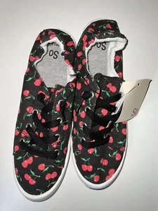 So Redwood Sneaker, neu mit Etikett, Damengröße 9,5, Kirschen, Memory Foam "  - Bild 1 von 5