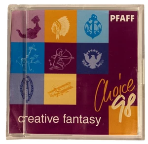 Carta da ricamo fantasia creativa Pfaff scelta 98 - Foto 1 di 4