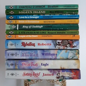 10 Different HARLEQUIN ROMANCE, HISTORICAL Paperbacks Free Shipping SC RJ10 - Picture 1 of 7