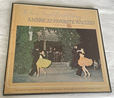 Sealed New 3 LP Box Set America’s Favorite Waltzes Longines Symphonette No. 12 - Image 1 of 2