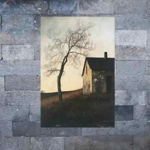 Andrew Wyeth Evening at Kuerners Wall Art Canvas Unframed/Framed - Foto 1 di 8