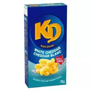 12 Boxes Kraft Dinner White Cheddar Macaroni & Cheese 175g / 6.1 oz each FRESH - Picture 1 of 5