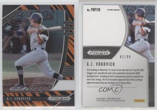 2020 Panini Prizm Draft Picks Tiger Stripe Prizm /99 AJ Vukovich #PDP119