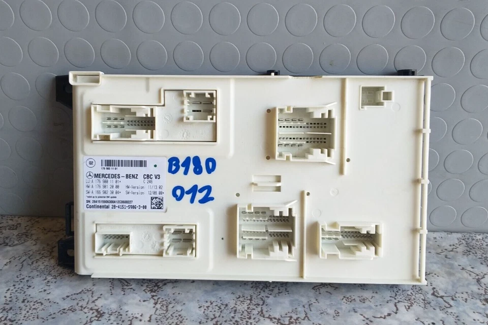 CENTRALINA MODULO BODY COMPUTER  MERCEDES BENZ CLASSE B W246  2012 RICAMBI AUTO - Immagine 1 di 4