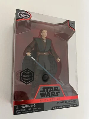 Boneco Die Cast Star Wars Elite Series Disney Store - Anakin Skywalker; novo - Imagem 1 de 2