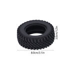 4Pcs/Set Rubber Wheel Tire Tyre Set For MN86 1/12 Remote Control Car Upgrade BGS