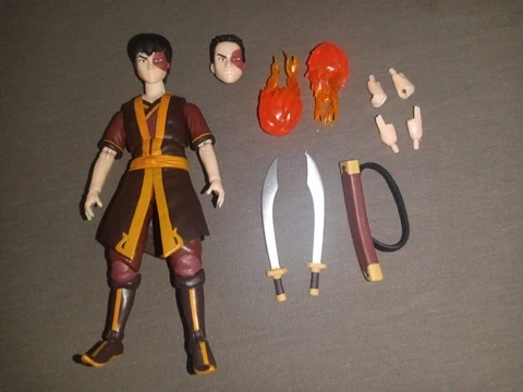 Nickelodeon BST AXN Avatar The Last Airbender Zuko Collectible Action Figure Cover