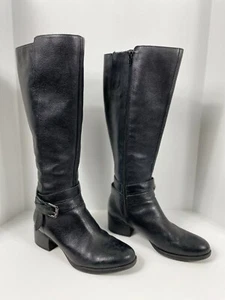 Naturalizer schwarze Kane kniehohe Reitstiefel - Größe 7,5 - Bild 1 von 6