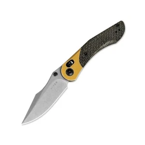 Cuchillo Plegable Kizer Mini Mystic Aluminio/Arpillera Mango Micarta Nitro-V Clip V3636A2 - Imagen 1 de 8