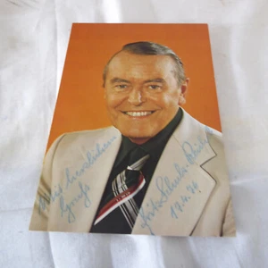 Autogramm Karte Autograph Original Unterschrift Fritz Schulz-Reichel  (AA1096) - Bild 1 von 2