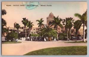 Postal tipo Albertype de Miami Battle Creek, Miami Springs, Florida - Imagen 1 de 2