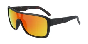 DRAGON REMIX MATTE BLACK INFERNO w/ LUMALENS RED ION SUNGLASSES. - Bild 1 von 2
