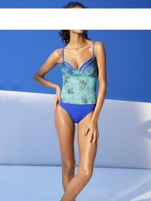 Class International fx Tankini Gr. 40-52 Cup B blau NEU - Bild 1 von 2