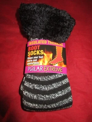 1 Pair Polar Extreme Insulated Thermal Boot Knee High Socks Women Made USA 9-11 - Image 1 of 4
