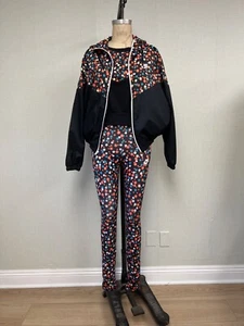 EUC 3 Piece Nike Track Suit Hooded Jacket, Sweatshirt and Leggings size Small - Picture 1 of 11