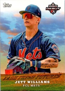 2023 Topps Pro Debut Farm Fresh #FF-17 Jett Williams - FCL Mets