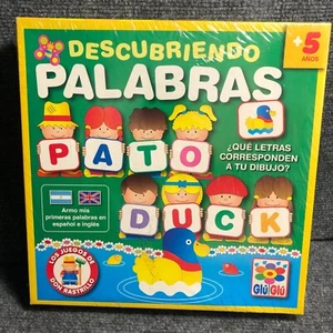 Descubriendo PALABRAS - Discovering Words in Spanish and English New Sealed - Picture 1 of 6