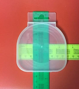 1(ONE) EMPTY CACE BOX WillFit FILTER 24 25 27 34 37 49 52 58 62 67 72 mm Display - Picture 1 of 8