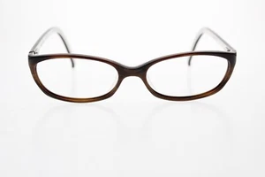 Kate Spade Bebe 0ETM Eyeglasses Brown Grain White 52/16-130 mm Made in Italy - Picture 1 of 8