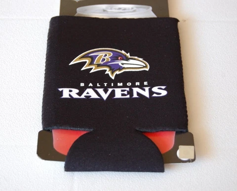 BALTIMORE RAVENS NFL FOOTBALL SPORTS CAN COOLER HOLDER Cover