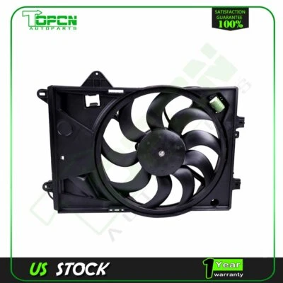 Radiator Cooling Fan Assembly For 2012 2013 2014 2015 2015-2018 Chevrolet Sonic - Image 1 of 4