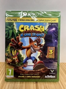 Crash Bandicoot N Sane Trilogy - XBox ONE Game - Brand New Sealed - Picture 1 of 2