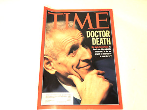 TIME Magazine Dr. Jack Kevorkian Doctor Death Assisted Suicide Euthanasia 1993
