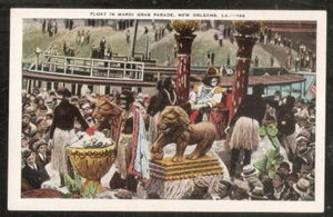 Mardi Gras Day Parade 1930 New Orleans Zulu - Picture 1 of 2