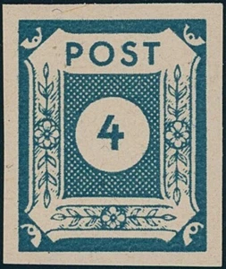 SBZ 1945 MiNr. 53 c tadellos postfrisch Fotoattest Kunz Mi. 800,- - Bild 1 von 3