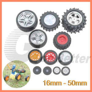 Rubber Car Wheel Tyres Tire Assembly Wheel Build Parts For Model Car Toys Model - Picture 1 of 24