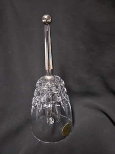 Campana de cristal de plomo exclusiva de Princess House mango plateado FRANCIA 24%+ plomo - Imagen 1 de 8