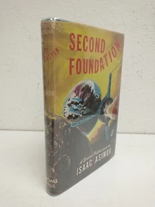 SECOND FOUNDATION Isaac Asimov HC/DJ BCE Gnome Press 1953 - Picture 1 of 8