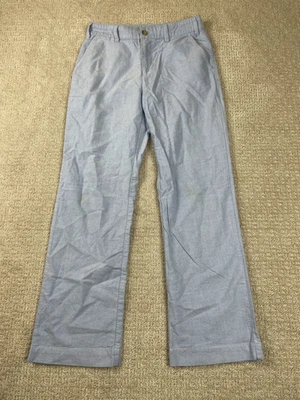 Pantalones Polo Ralph Lauren Vintage Niños 12 Azul Claro Algodón Recto Frente Plano Foto 1 de 4