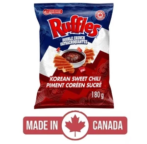Ruffles Korean Sweet Chili 180g Limited Edition RARE Double Crunch Popular Snack - Bild 1 von 4