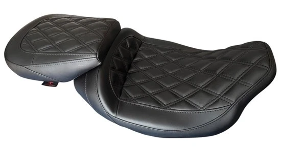 New CVO Style Wide Style Seat With Gel Insert for 09-17 Harley Davidson Touring - Image 1 of 1