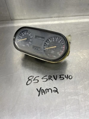 85-89 SRV 540 Yamaha XL540 XL-V SR-V OEM  Speedometer Gauge Tach Dash Cluster - Image 1 of 4