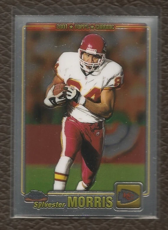Sylvester Morris 2001 Topps Chrome #197 Kansas City Chiefs - Image 1 of 1